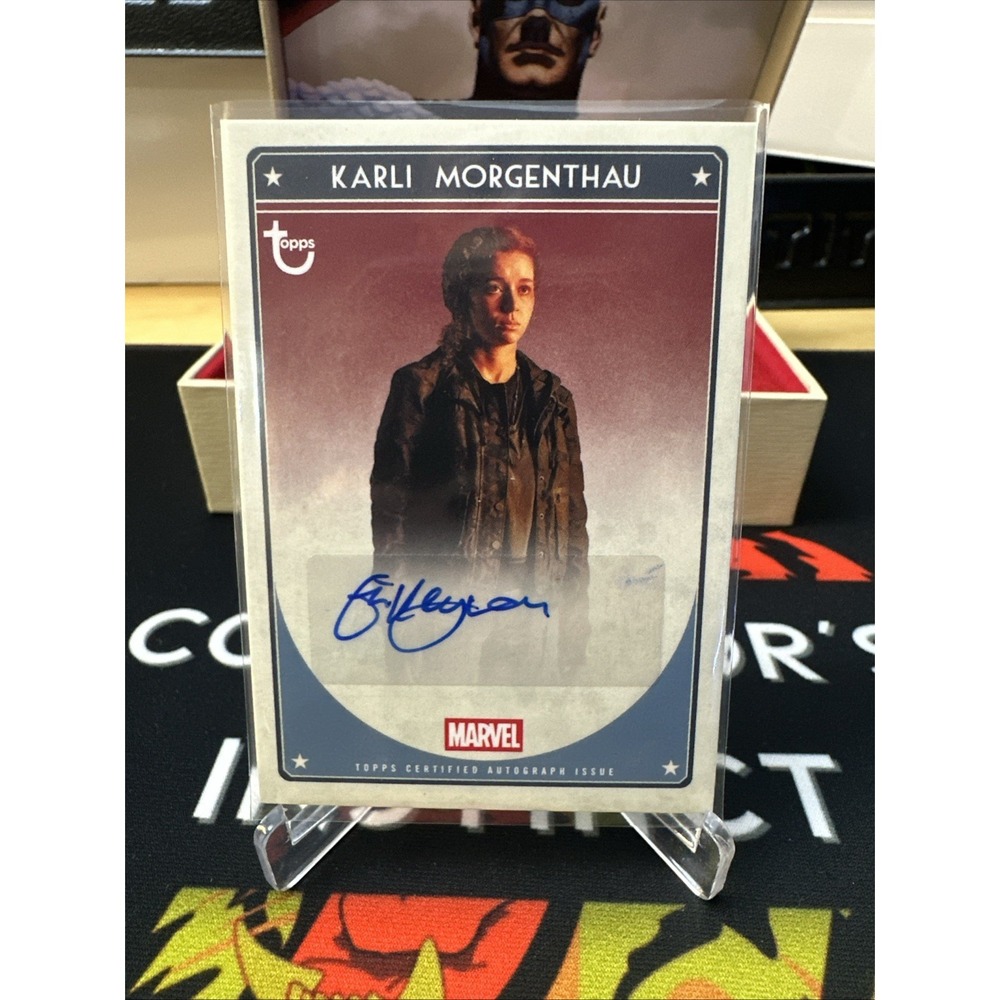 2026 Topps Marvel Brooklyn Collection Auto MUA-EK Erin Kellyman Morgenthau